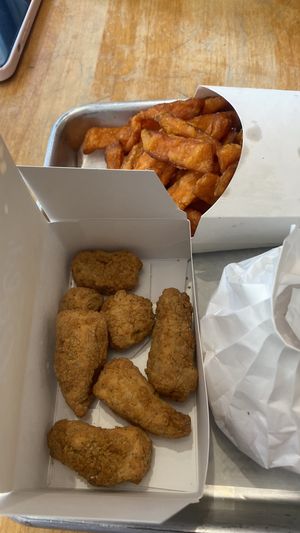 Nuggs and fries  at HipCityVeg - 7th St in Washington