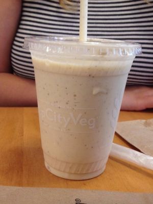 Vegan creamsicle milkshake at HipCityVeg - 7th St in Washington