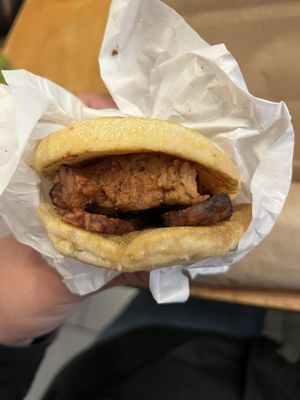 Maple tempeh chick’n breakfast sandwich   at HipCityVeg - 7th St in Washington