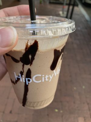 Chocolate milkshake  at HipCityVeg - 7th St in Washington