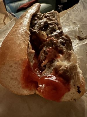 Vegan Philly Cheesesteak!  at HipCityVeg - 7th St in Washington