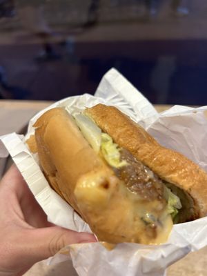 Ziggy burger  at HipCityVeg - 7th St in Washington