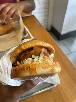 spicy chick’n sandwich   at HipCityVeg - 7th St in Washington