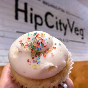 Vanilla Cupcake at HipCityVeg - 7th St in Washington