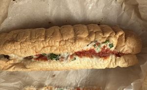 Huge and delicious meatball sub!  at HipCityVeg - 7th St in Washington