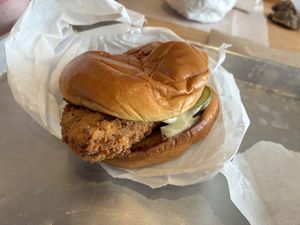Classic Chickn sandwich  at HipCityVeg - 7th St in Washington