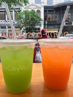 Agave sweetened lemonade at HipCityVeg - 7th St in Washington