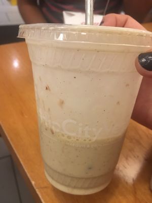 Orangesicle shake. Delicious  at HipCityVeg - 7th St in Washington