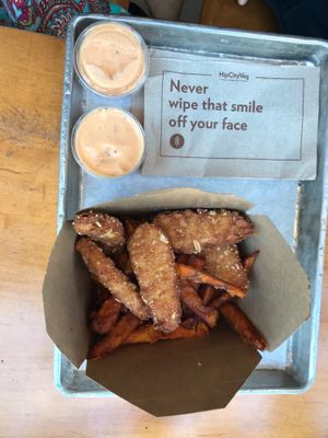 Lil’ Golden nuggets at HipCityVeg - 7th St in Washington