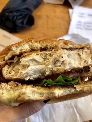 Ranch “chicken” sandwich  at HipCityVeg - 7th St in Washington