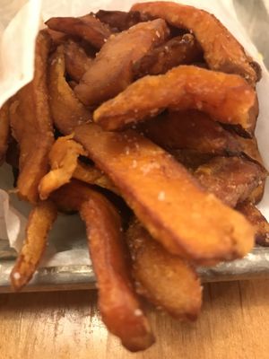 Glorious sweet potato fries  at HipCityVeg - 7th St in Washington