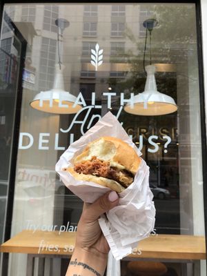 Ziggy Burger at HipCityVeg - 7th St in Washington