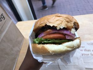 Ziggy Burger at HipCityVeg - 7th St in Washington