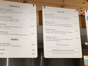 Menu  at HipCityVeg - 7th St in Washington