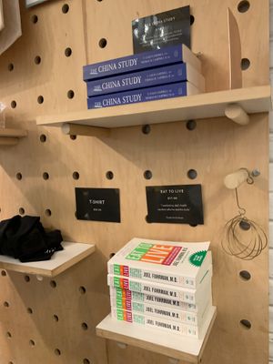 Books  at HipCityVeg - 7th St in Washington