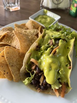 Burrito   at Casa Vegana in Santa Cruz