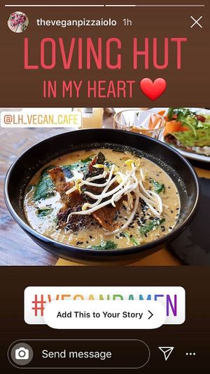 Ramen Thai at Loving Hut in Rimini