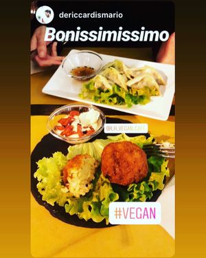 Arancini vegano  at Loving Hut in Rimini