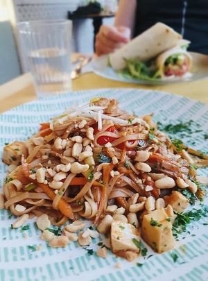 Pad Thai at Loving Hut in Rimini