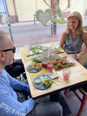 Sunday lunch  at Loving Hut in Rimini