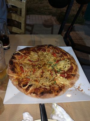 Pizza Classic   at Trivoli Vegan Kafeneio in Athens