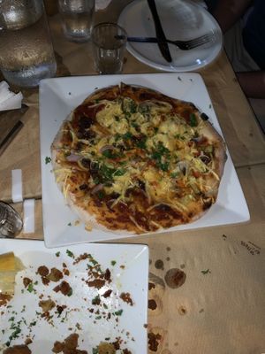 Pizza Village   at Trivoli Vegan Kafeneio in Athens