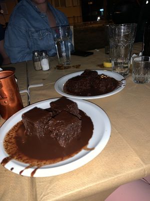 Chocolate pie  at Trivoli Vegan Kafeneio in Athens