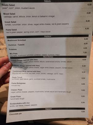 Menum #Veganuary at Trivoli Vegan Kafeneio in Athens