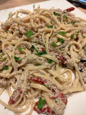 Trivoli pasta #Veganuary at Trivoli Vegan Kafeneio in Athens