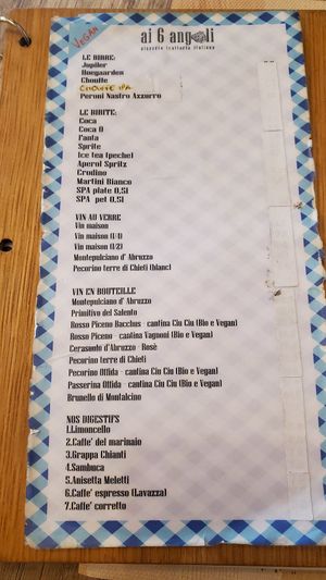  at Ai 6 Angoli in Brussels