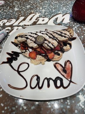   at Wonder Waffel in Berlin