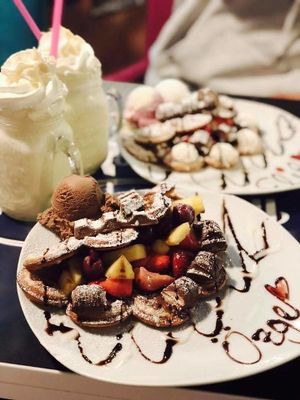 WonderWaffels and Shakes  at Wonder Waffel in Berlin