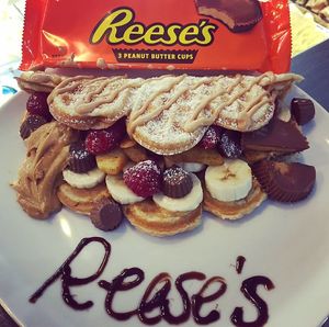 WonderWaffel and Reese´s at Wonder Waffel in Berlin