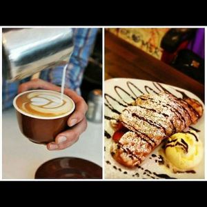 Man sollte das Leben in vollen Zügen genießen! at Wonder Waffel in Berlin