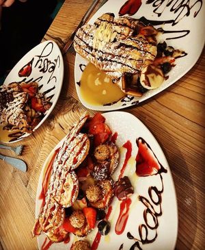 Take it easy! at Wonder Waffel in Berlin