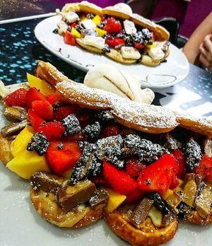Die WonderWaffel gefüllt mit Liebe at Wonder Waffel in Berlin