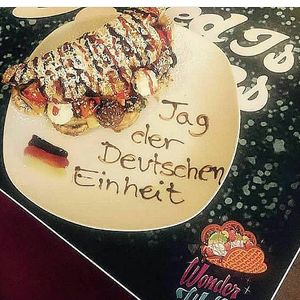Tag der Deutschen Einheit  at Wonder Waffel in Berlin