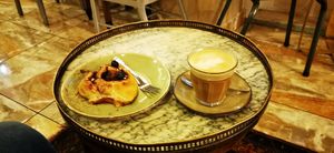 Vegan zimtschnecke at Franz Soupmarine in Heidelberg