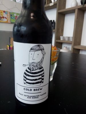 Cold brew coffee at Franz Soupmarine in Heidelberg