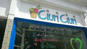 shop front  at Ciuri Ciuri in Falmouth