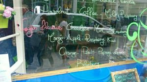 vegan flavours  at Ciuri Ciuri in Falmouth