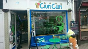 shop front  at Ciuri Ciuri in Falmouth