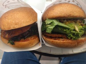 Whiskey BBQ and Guac Burger at By Chloe in Los Angeles