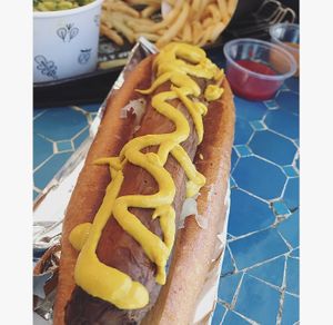 Carrot Hot Dog at By Chloe in Los Angeles