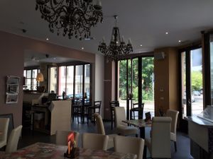 Lots of space at Zaziv Vegan Bistro in Ljubljana