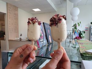 Ice creams at Minù in Lund