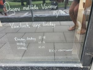 Öppettider at Minù in Lund