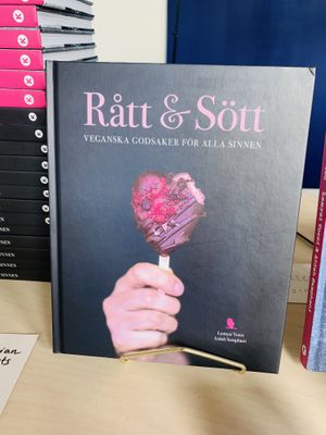 Recipe book at Minù in Lund