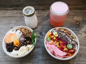 Breakfast at Coco Bowls in Warsaw