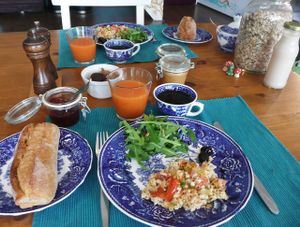 Breakfast at the FireJuice. Vegan and organic. at FireJuice in Amsterdam